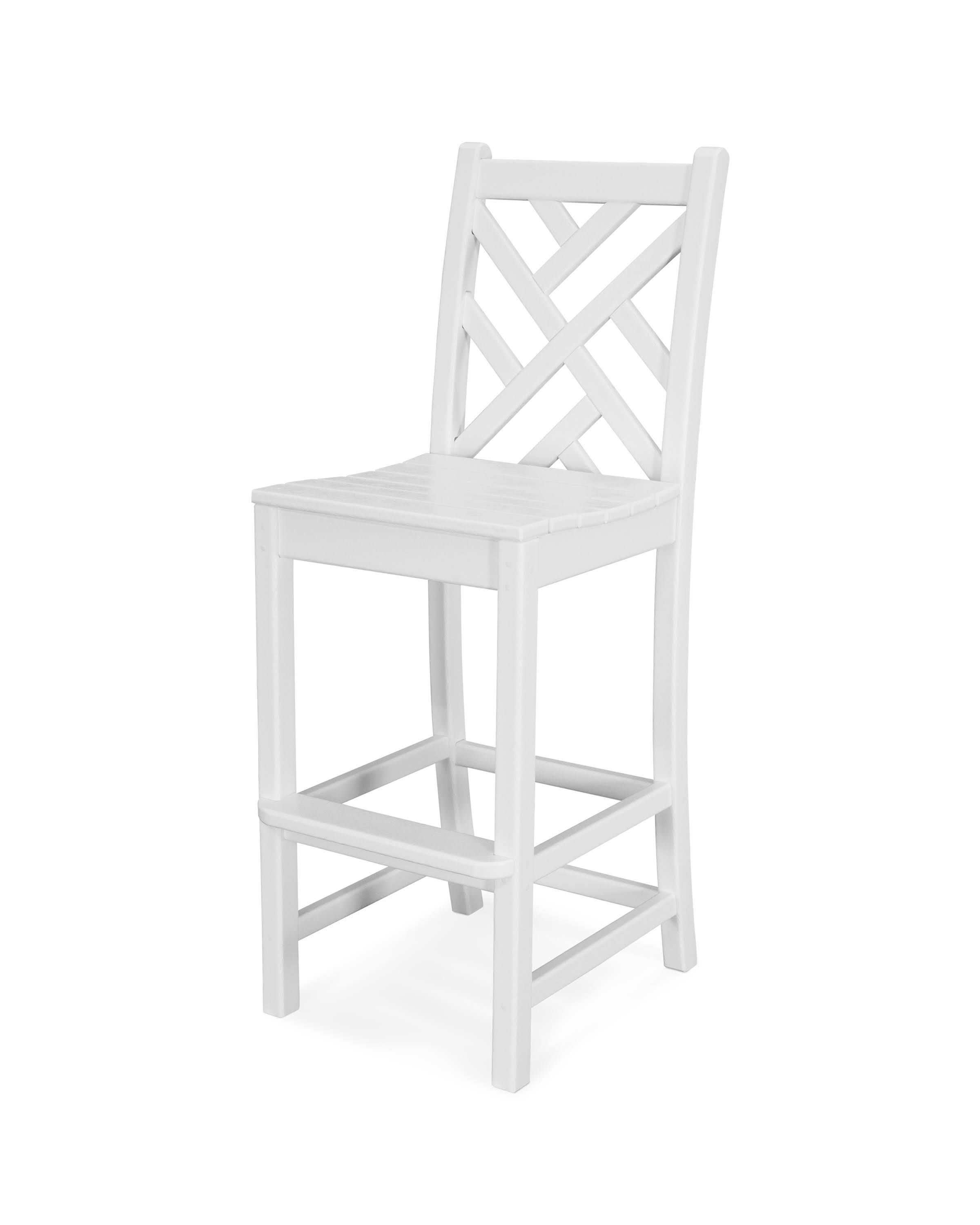 White Bar Side Chair O808