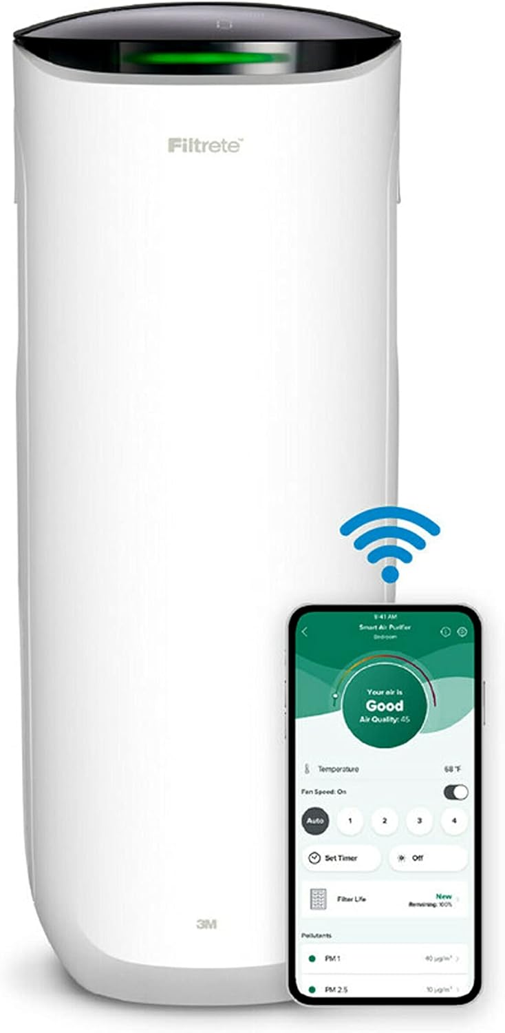 Air Purifier with True HEPA Filter W4842