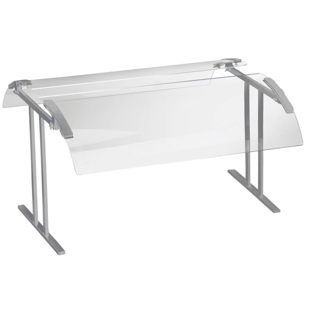 Silver Double Sneeze Guard S18161