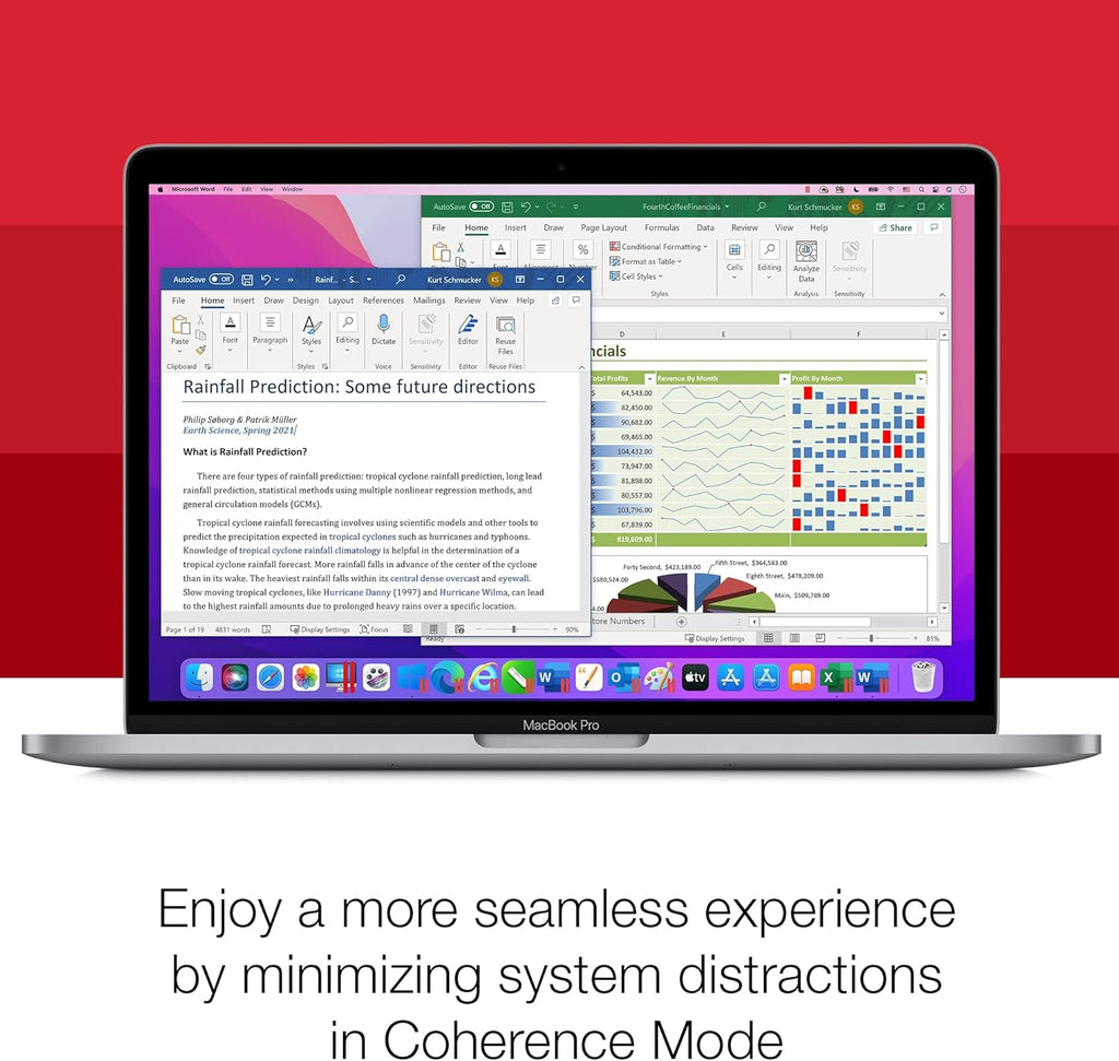 Parallels Desktop 17 for Mac Pro Edition Virtual Machine Software 1-Year Subscription Z50887