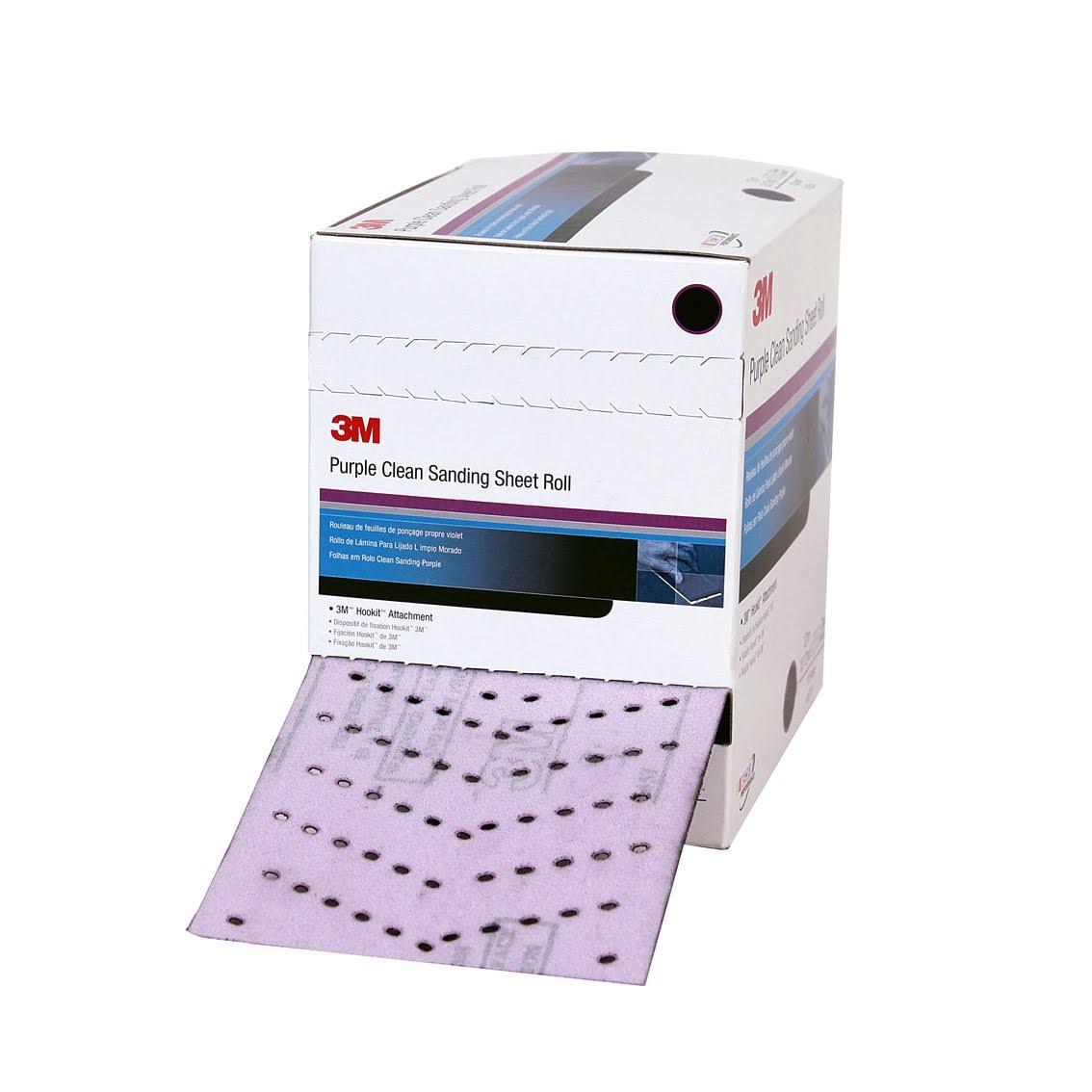 Purple Clean Sanding Roll 334U, 115mm x 12M, P600 A13024