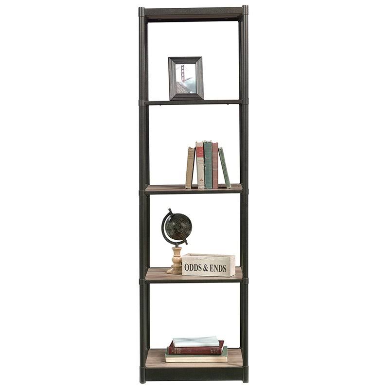4 Shelf Bookcase in Salt Oak X9020