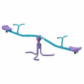 Metal See Saw, Purple & Teal Z943606