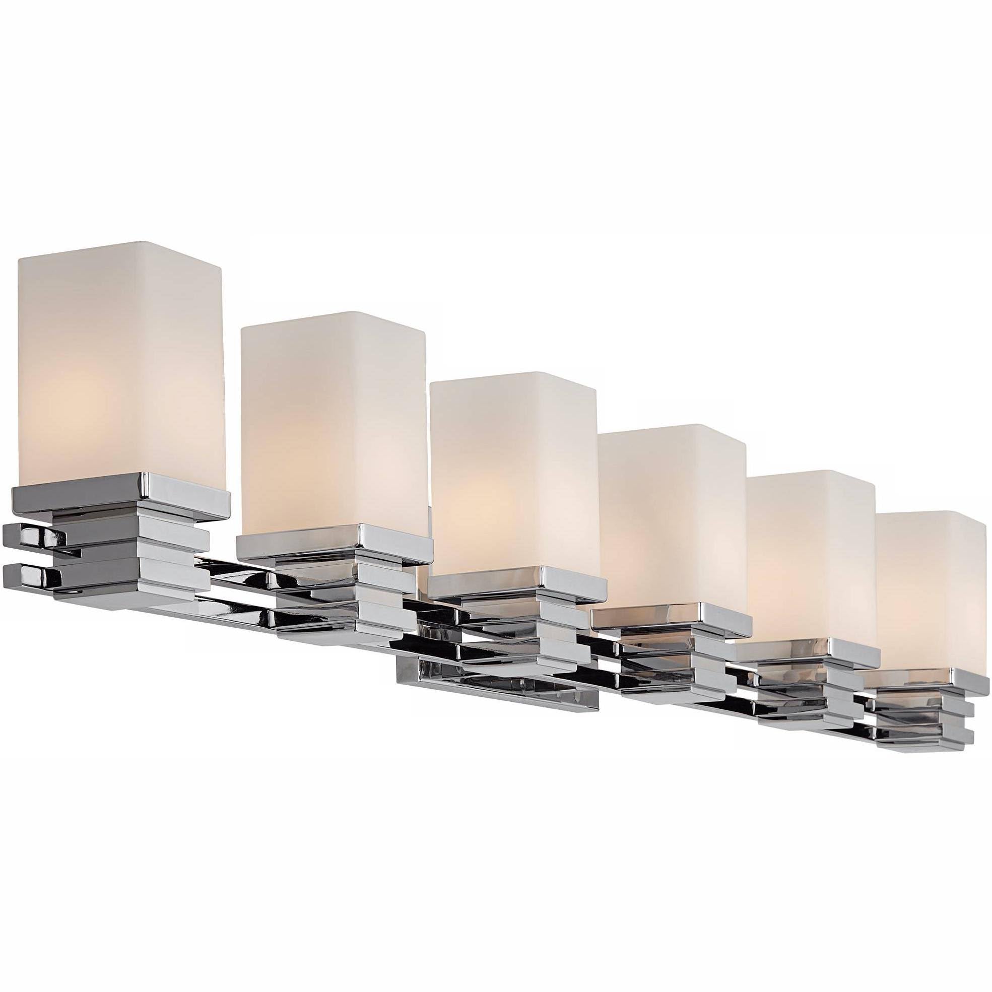 6-Light Chrome Bath Light U305