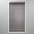 Cut-to-Width Cordless Room Darkening PVC Faux Wood Blind R441437
