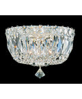 3-Light Crystal Flush Mount R593