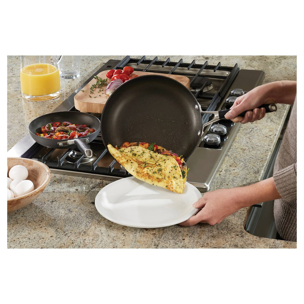 8-Piece Hard Anodized Nonstick Cookware Set I302