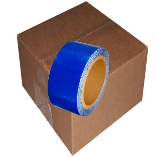 Reflective Tape 2x22 x 30 ft Roll (6 Roll/Case) Blue S5435