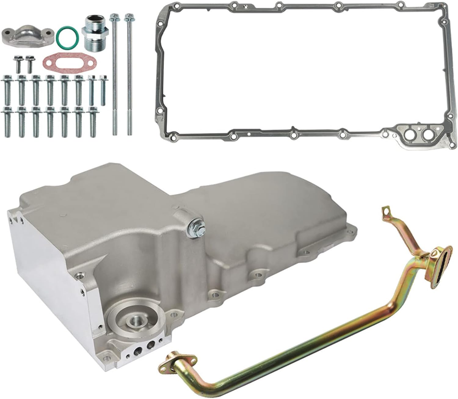 Aluminum Oil Pan Kit for GM Classic Car Engines V77174