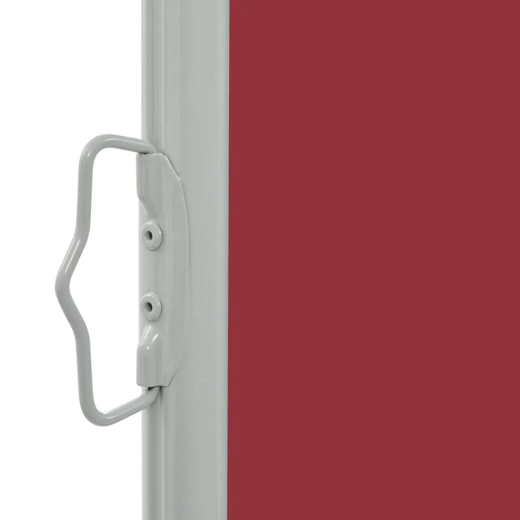 Red Retractable Side Awning W39905