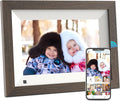 8-inch WiFi Digital Picture Frame Wood 16GB Wall Mountable F945