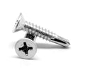 #12-14 x 5/8 Self Drilling Screw Phillips Flat Head Undercut Low Carbon Steel Zinc Plated Pk 5000 Z6281