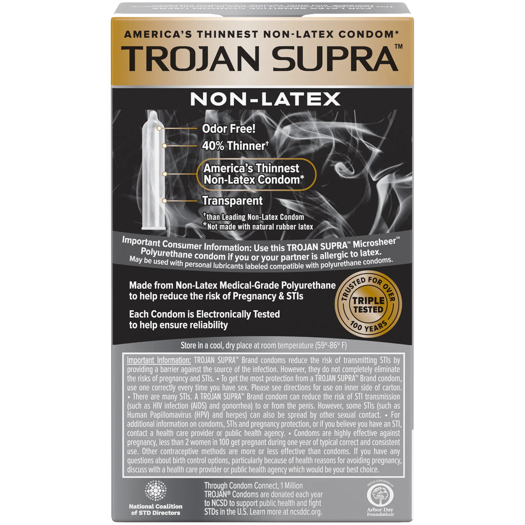6 Count Non-latex Condoms D29659