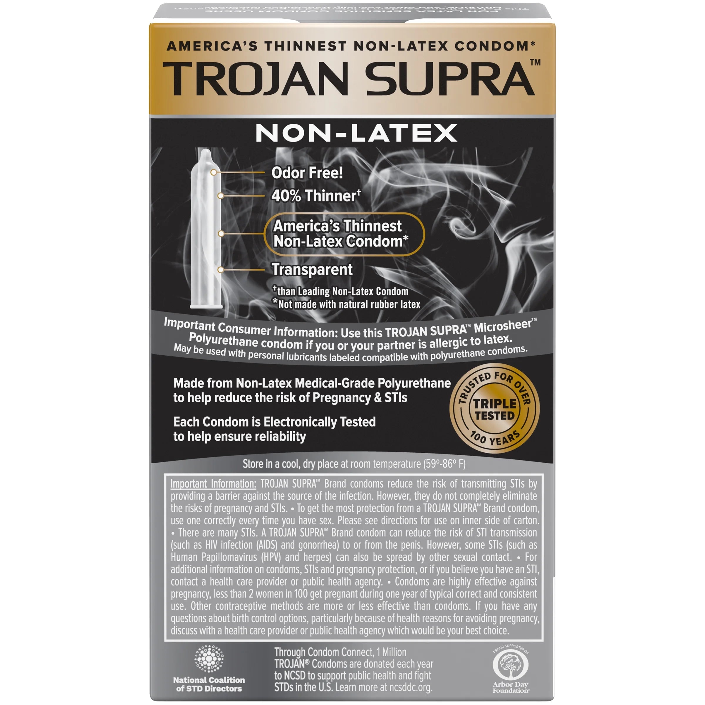 6 Count Non-latex Condoms D29659