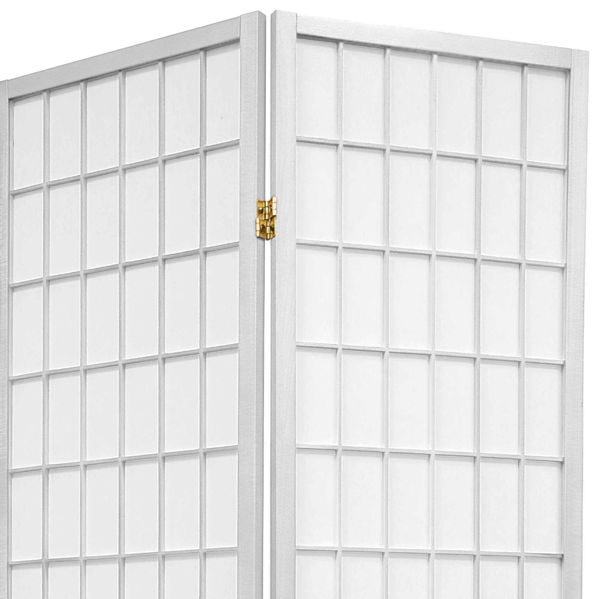 White 6 Panel Shoji Screen Z168