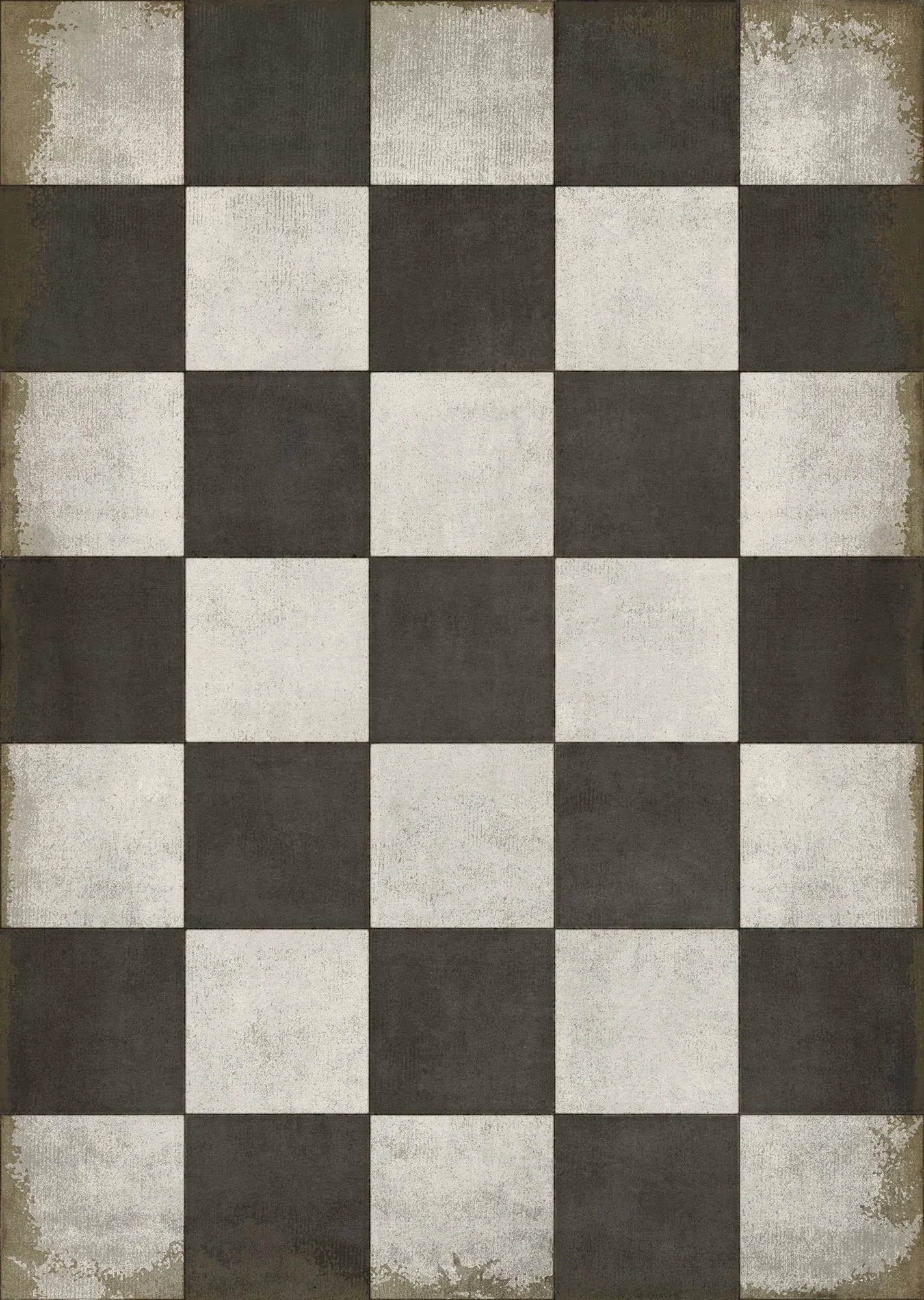Checkered Past Vinyl Square W63636