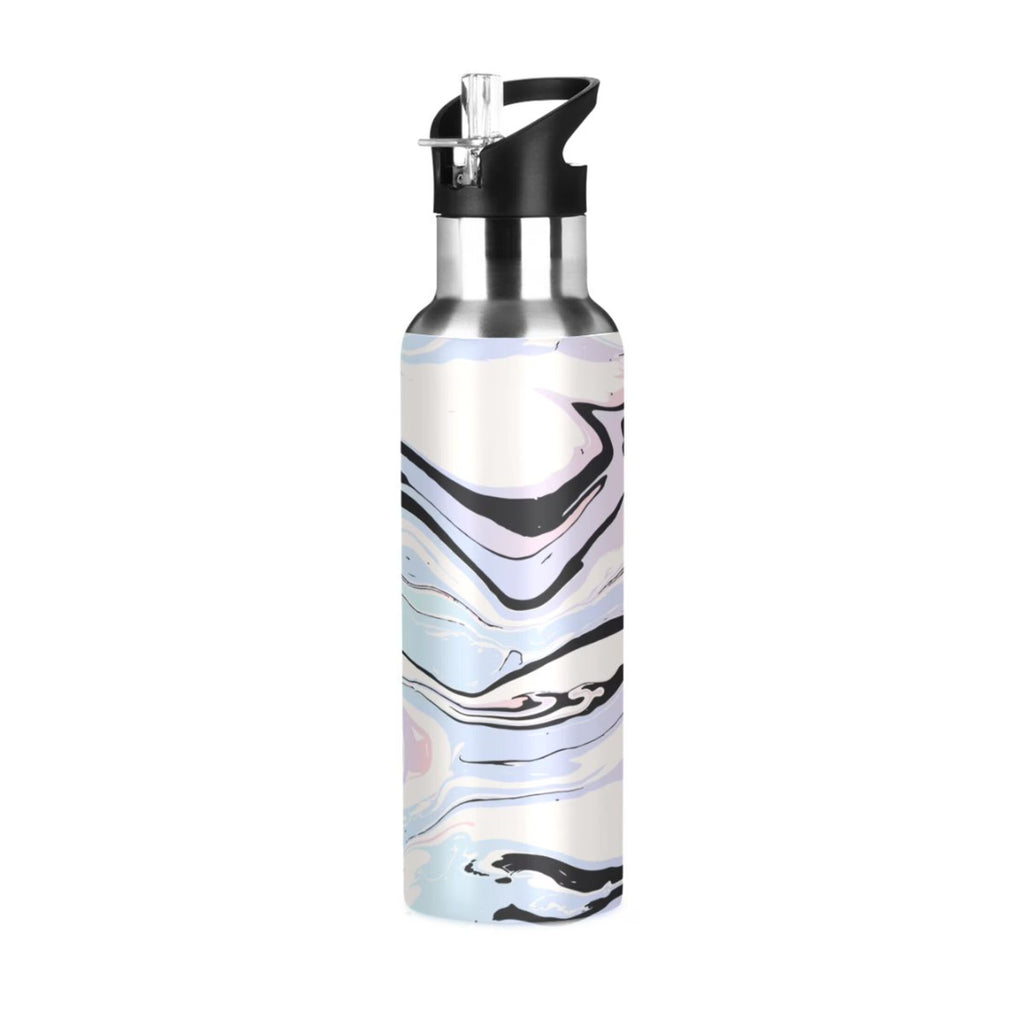 Stainless Steel Vacuum Insulated Water Bottle with Straw Lid 20 OZ S4649