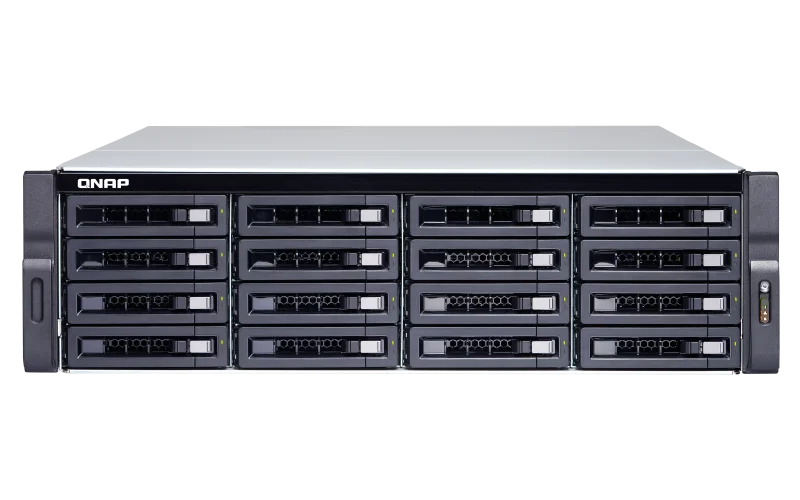 16 Bay Rackmount NAS with Redundant Power Supply and 8GB RAM H470