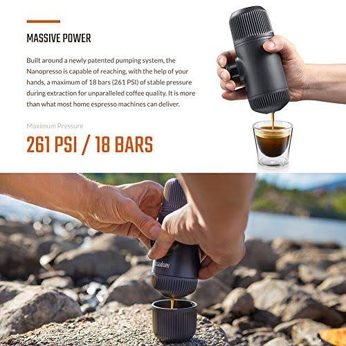 Portable Espresso Maker with NS Adapter Z715889