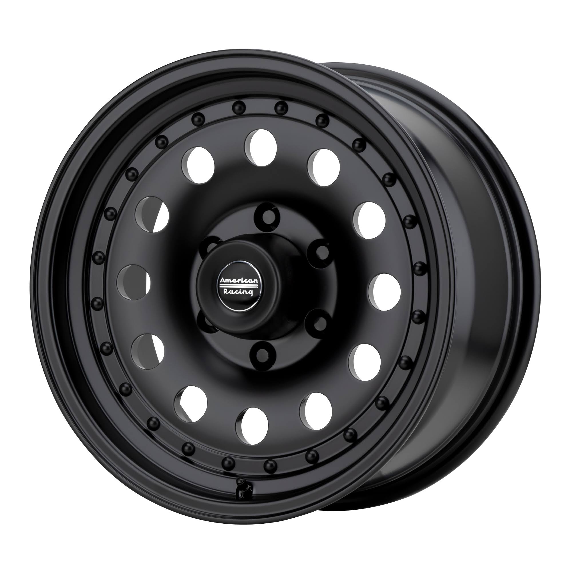 Satin Black 15x7 Wheel O1973