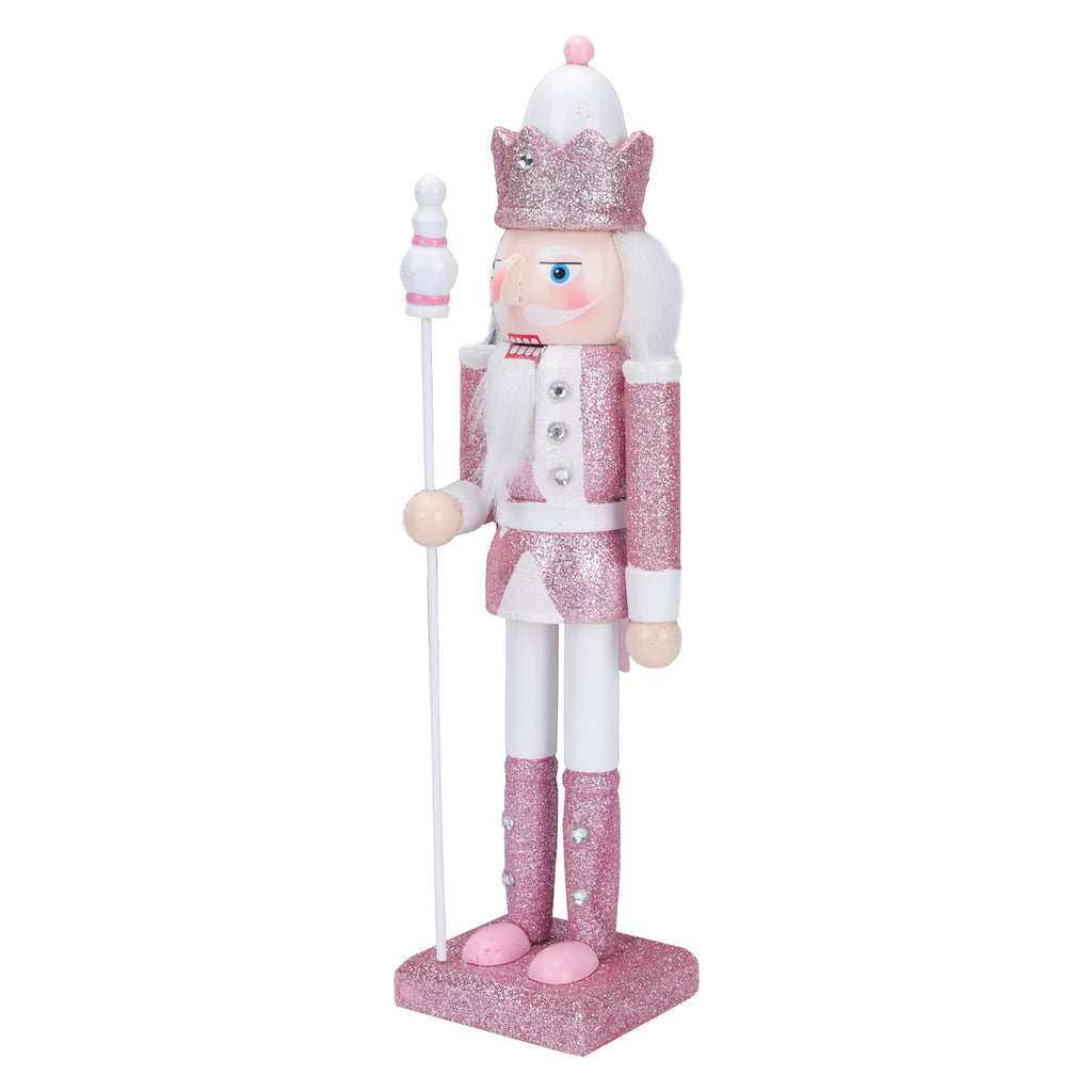 Wooden Nutcracker Soldier Santa Doll Y789