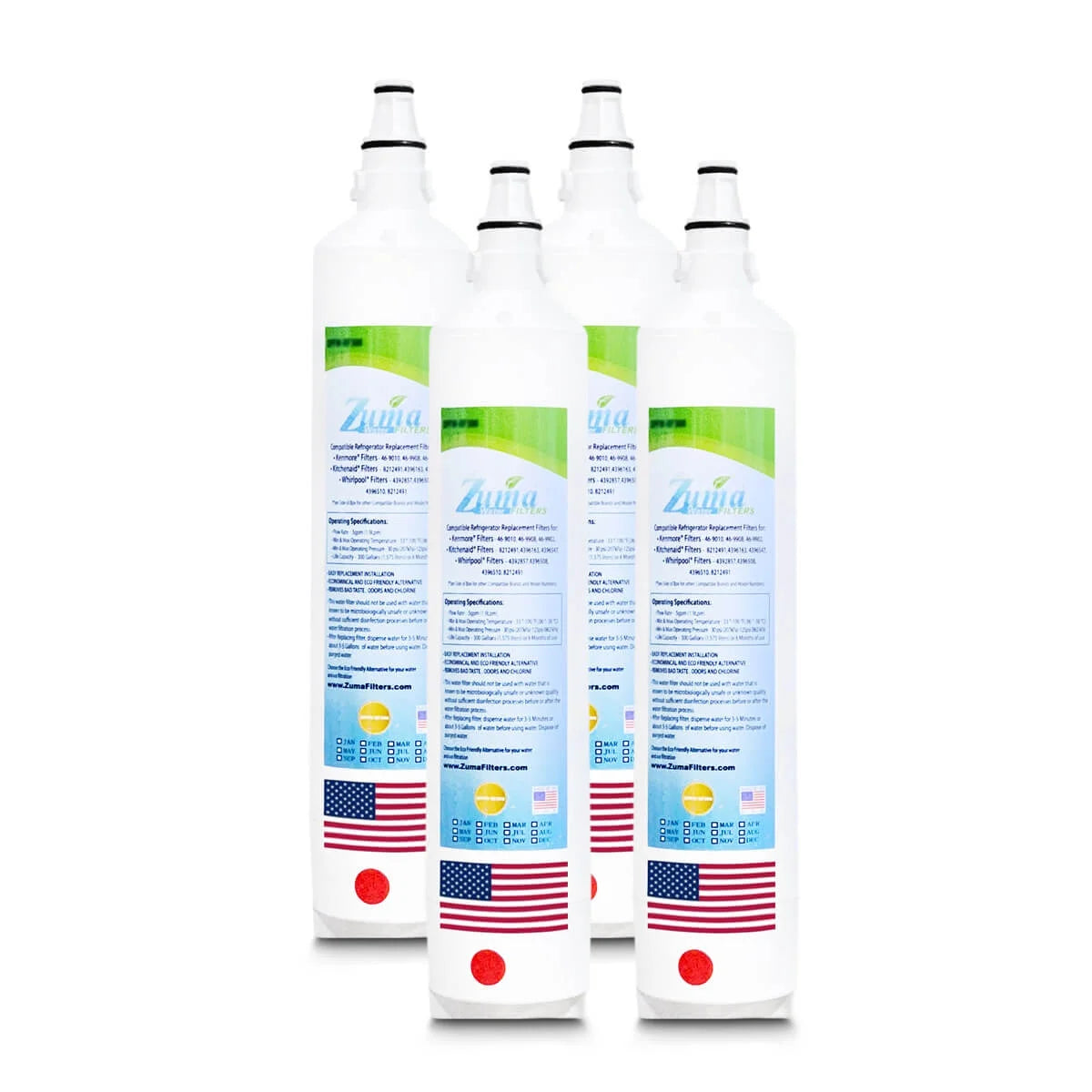 Water Filters, 4 Pack K3823