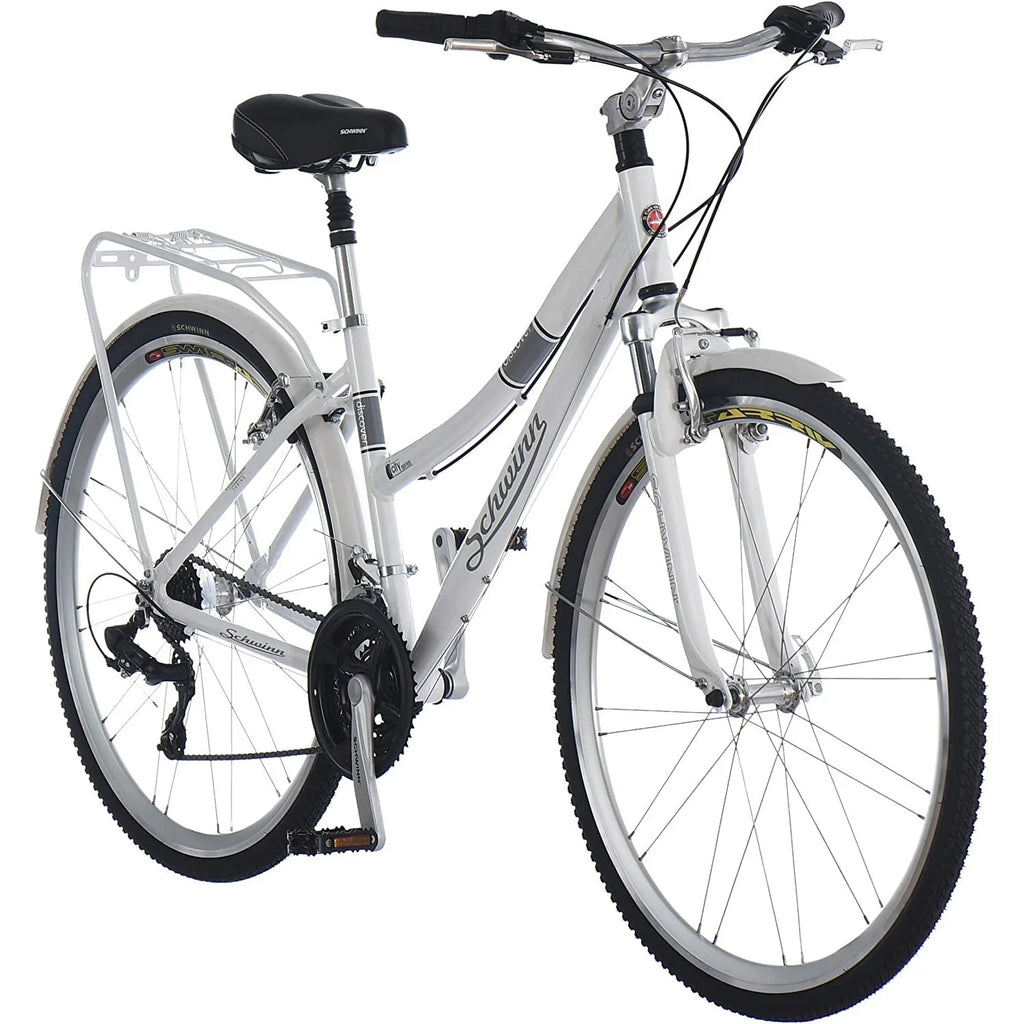 White 700c Women's Hybrid Bicycle K21047