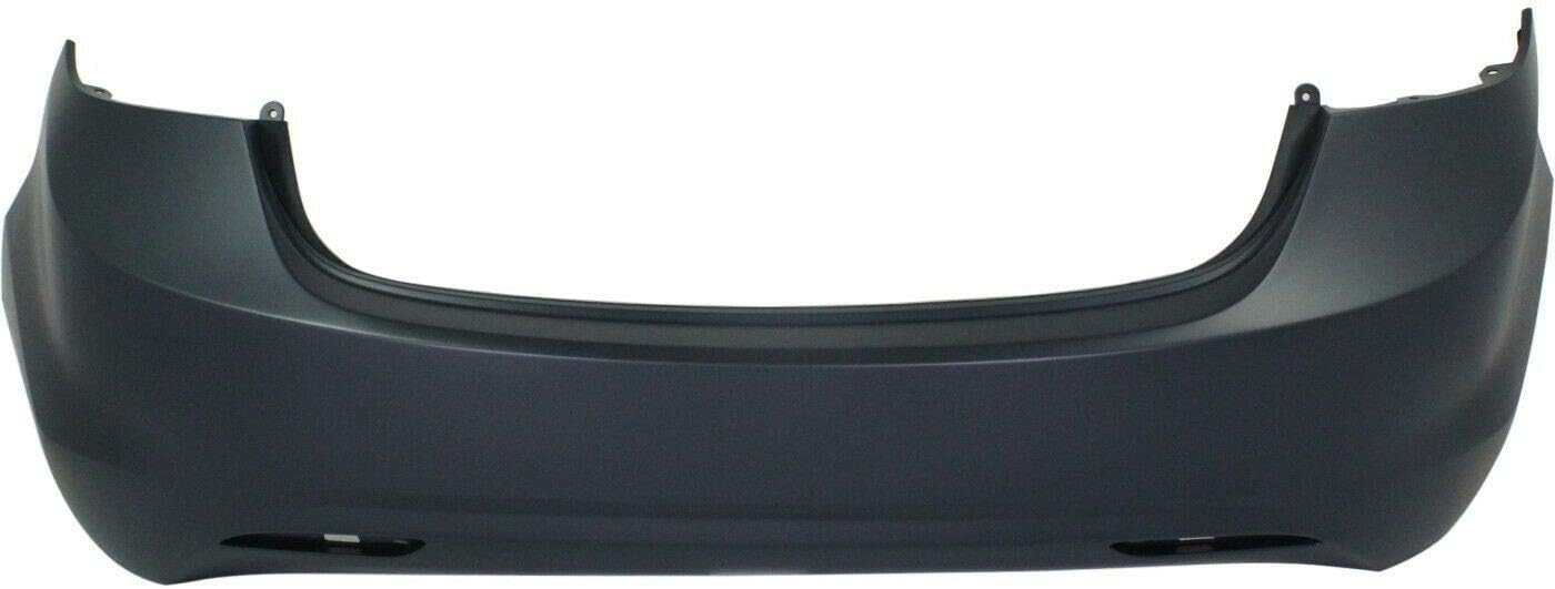 Primed Plastic Rear Bumper Cover Fascia for 2011-2013 Hyundai Elantra Sedan E64058