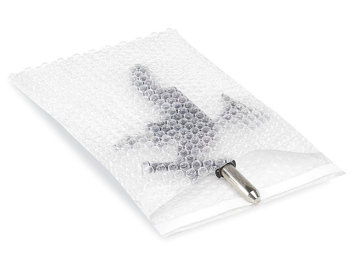 Self-Seal Bubble Bags 8 x 11 1/2 x 22, Carton of 450 W347