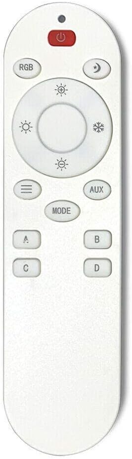 Modern LED Floor Lamp with Remote Control, Dimmable 3 Colors Temperature 3000K-4500K-6000K I56275