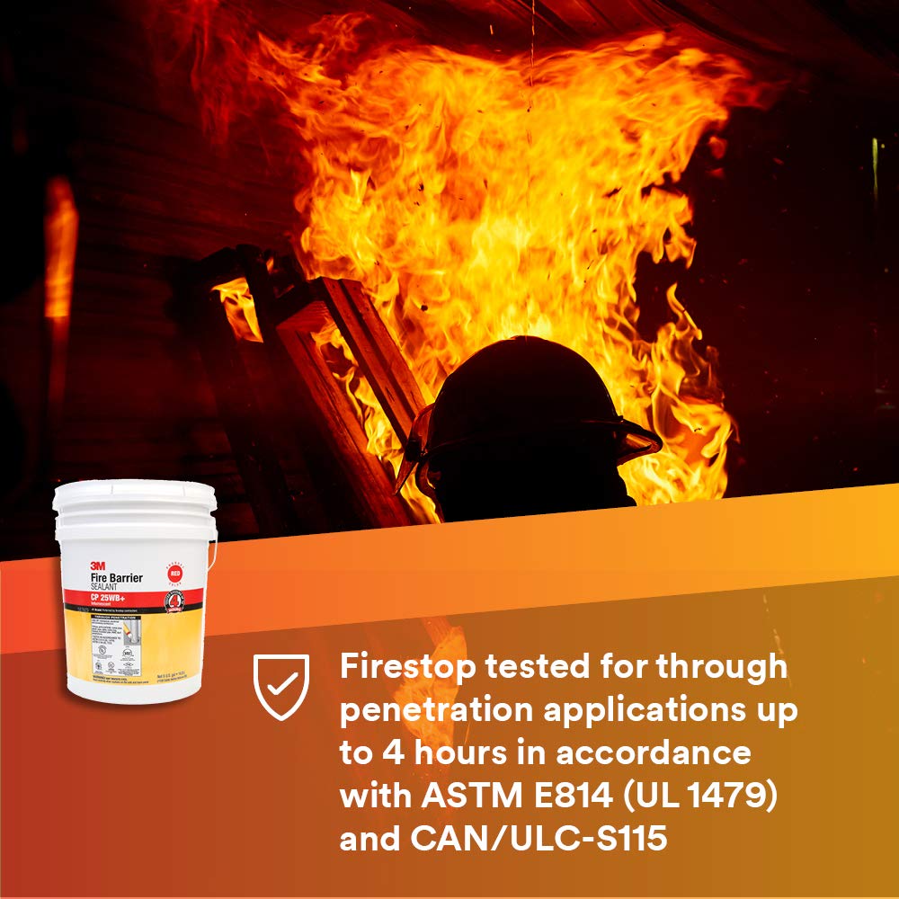 Fire Barrier Sealant - 5 Gallon Drum (Pail) - Red O93294