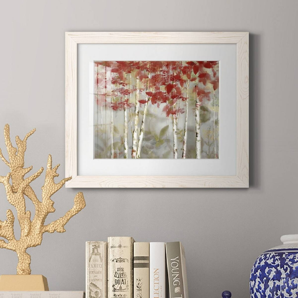Framed Print 31X44 White T549