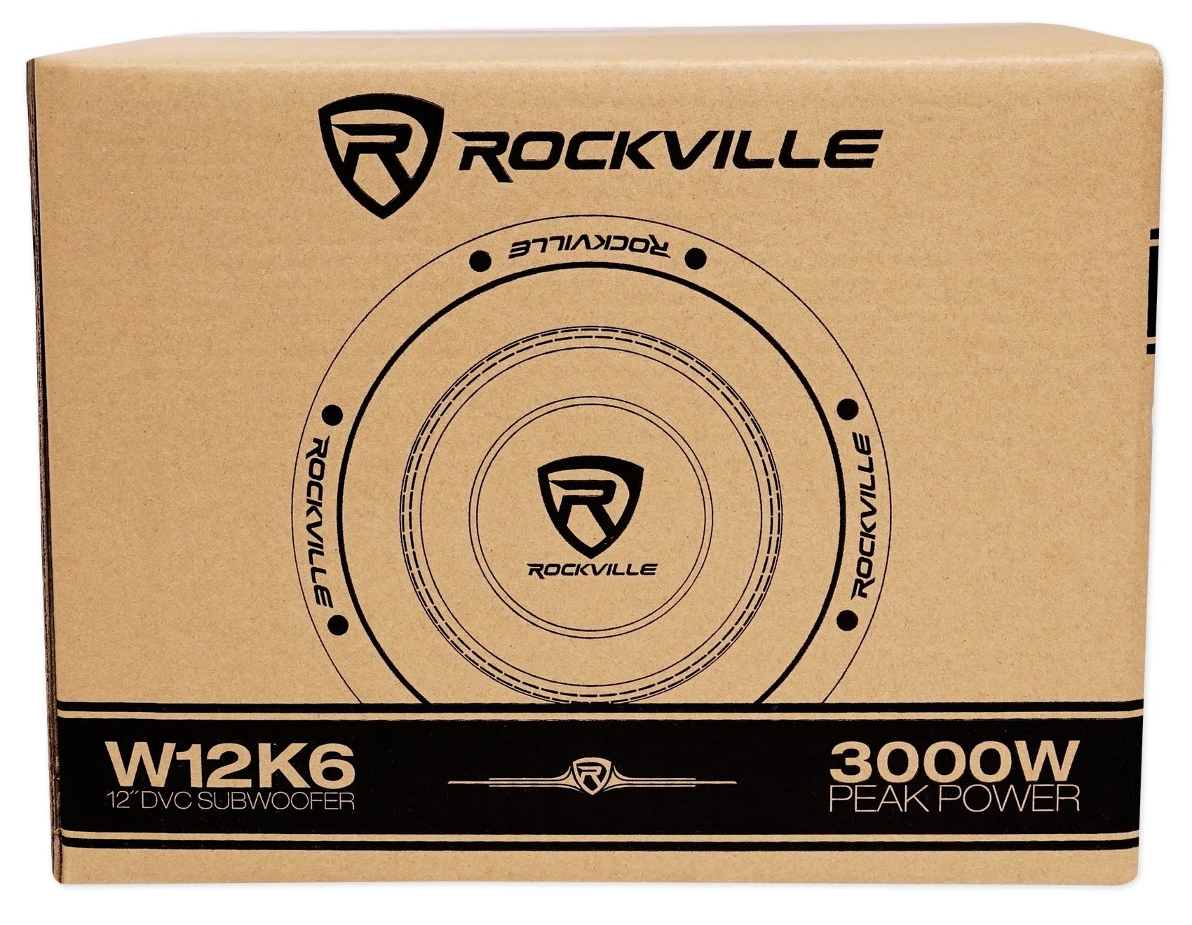 12" 4800w Car Audio Subwoofers with Sealed Sub Box Enclosure C15264