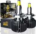 H7 LED Headlight Bulbs 6,000K Sky White 12,000lm 90W Pack of 2 B97193
