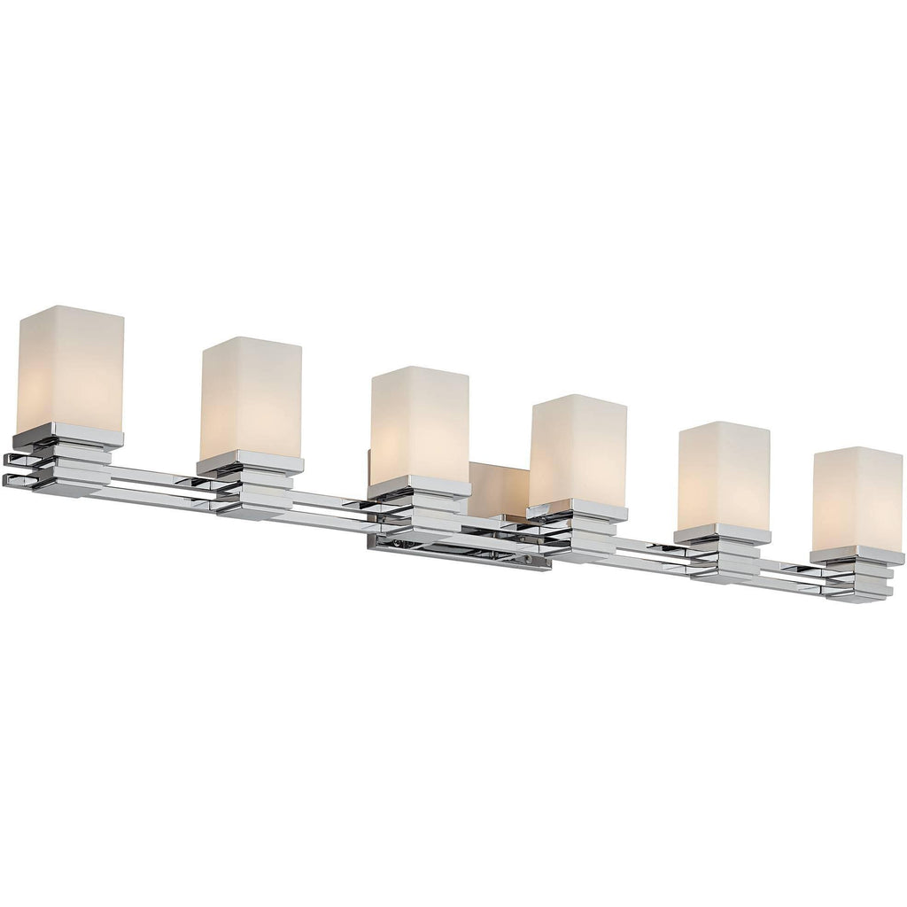 6-Light Chrome Bath Light U305