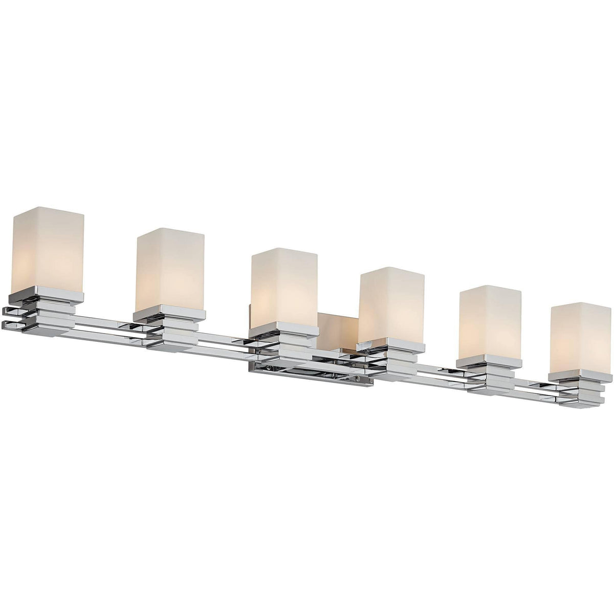 6-Light Chrome Bath Light U305