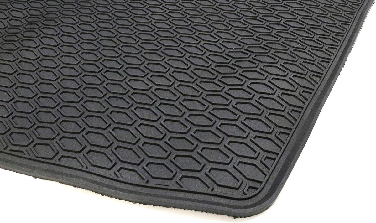 Rubber Trunk Mat Custom Fit Pack of 2 U28630