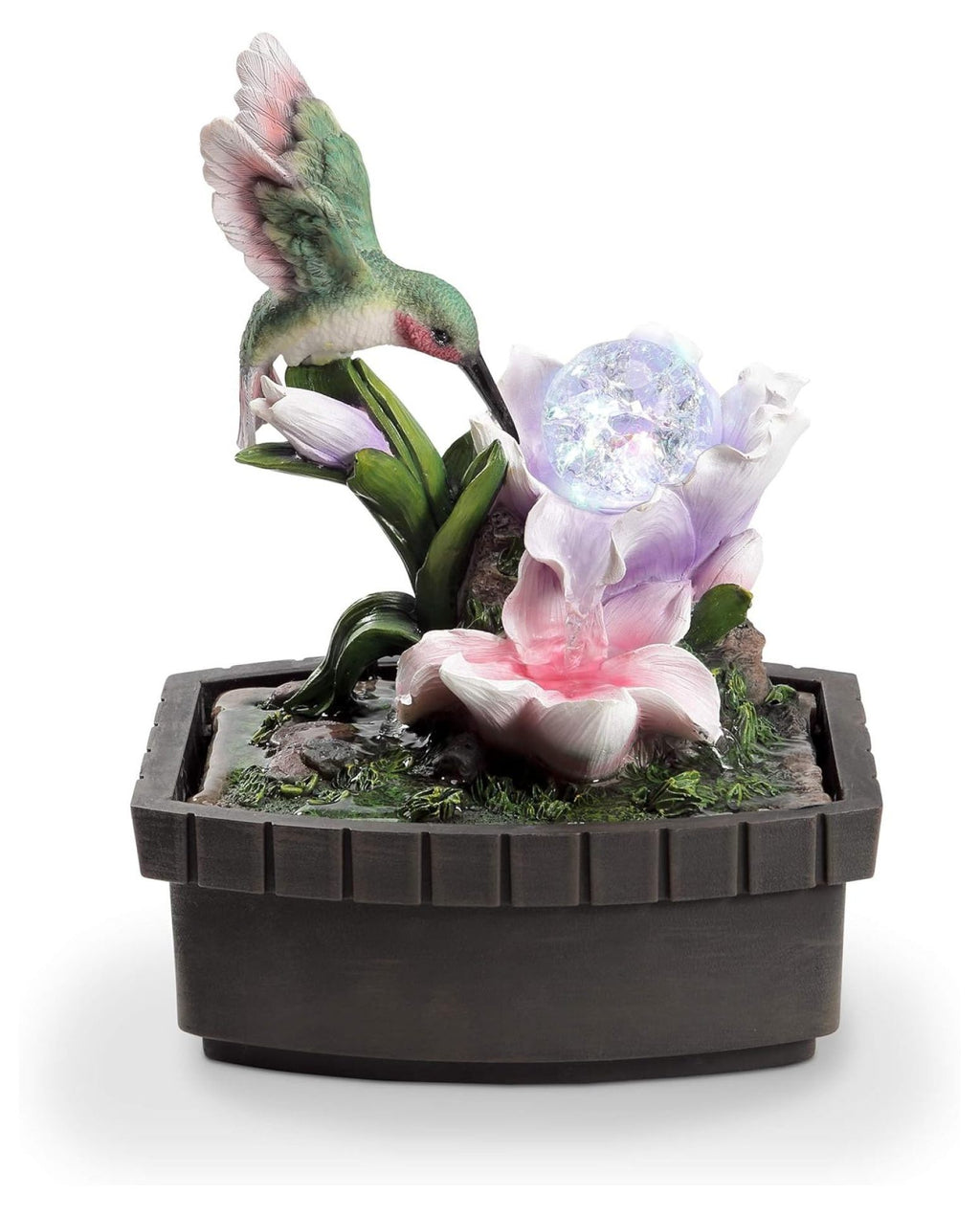 11" H Multicolor Table Fountain O79817