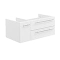 White Left Version Wall Hung Undermount Sink Z97639