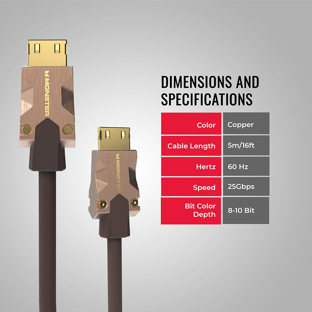 Certified Premium Ultra High Speed HDMI Cable - 2.0 4K 60Hz - 5 Meters R151517