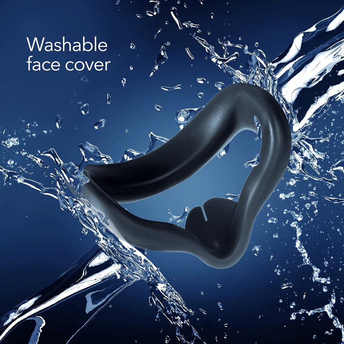 VR Headset Carrying Case, Head Strap, and Face Cover Bundle Pack of 2 Z30204