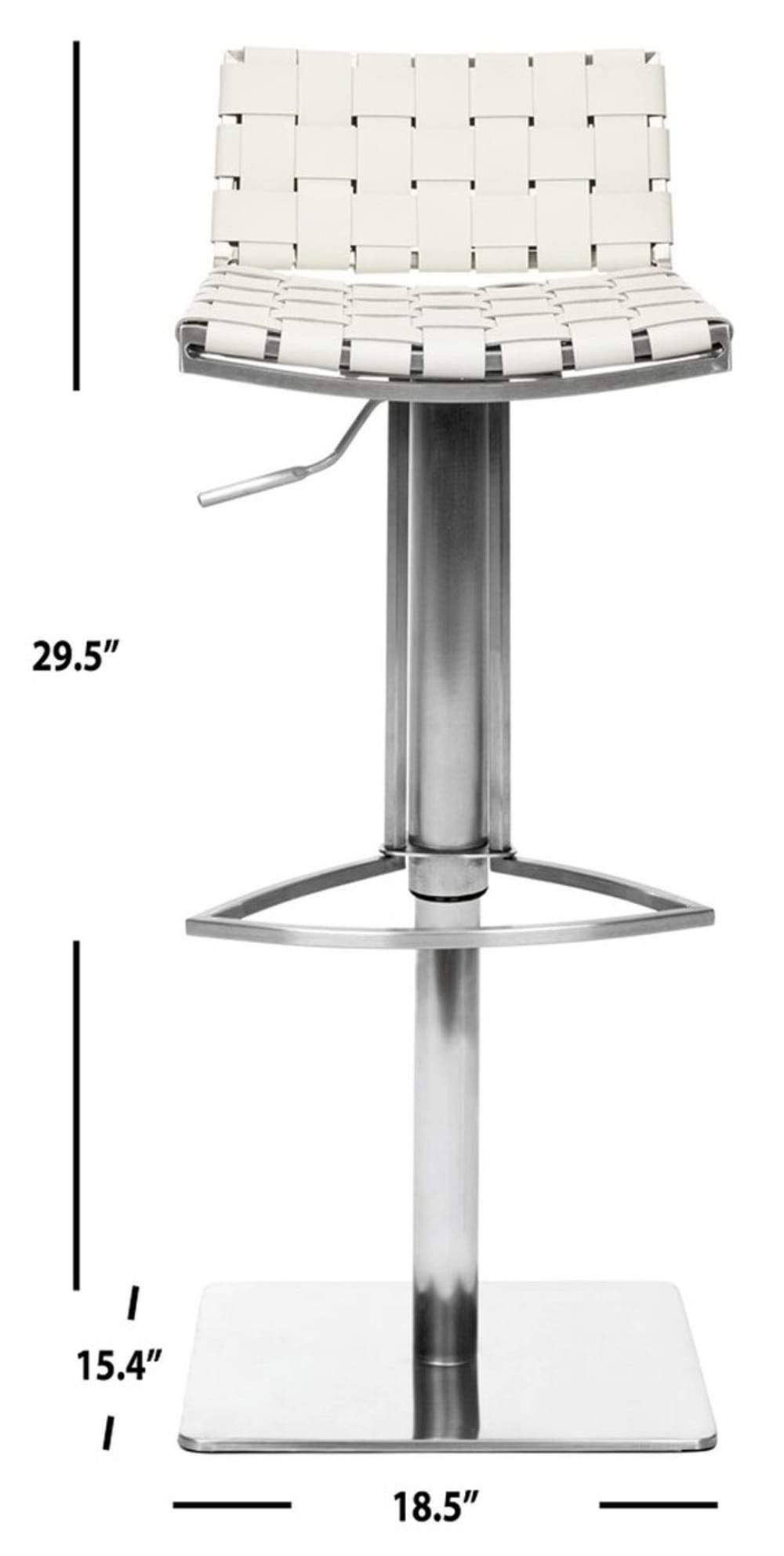 Brown Gas Lift Swivel Bar Stool A29553