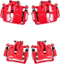 Red Coated Brake Calipers Brake Kit Z901