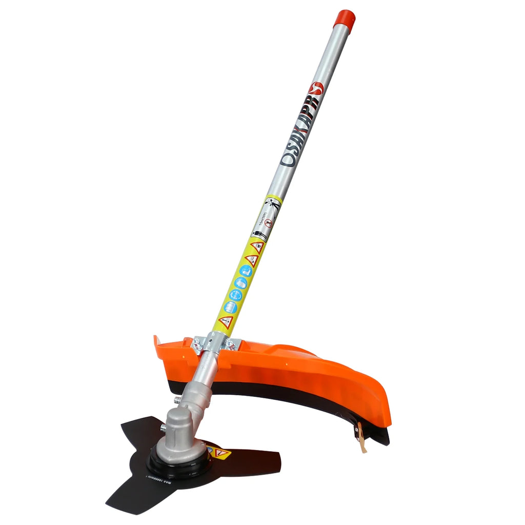 10 in 1 52CC 2-Cycle Garden Tool System with Pole Saw, Hedge Trimmer, Grass Trimmer, and Brush Cutter W199754