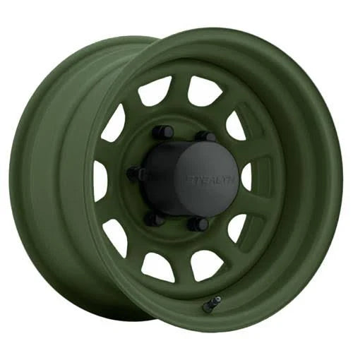 Camo Green 16x7 5x120.65mm Wheels Y505650