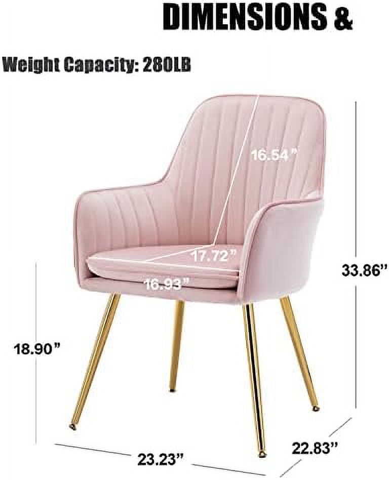 Beige Velvet Accent Chair C414665