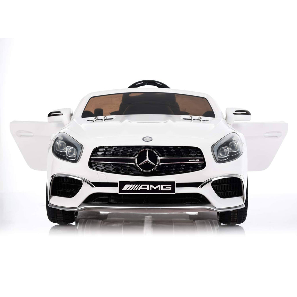 White Kids Ride on Car with Remote F25873