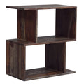 Gray Solid Sheesham Wood Bookcase E42649