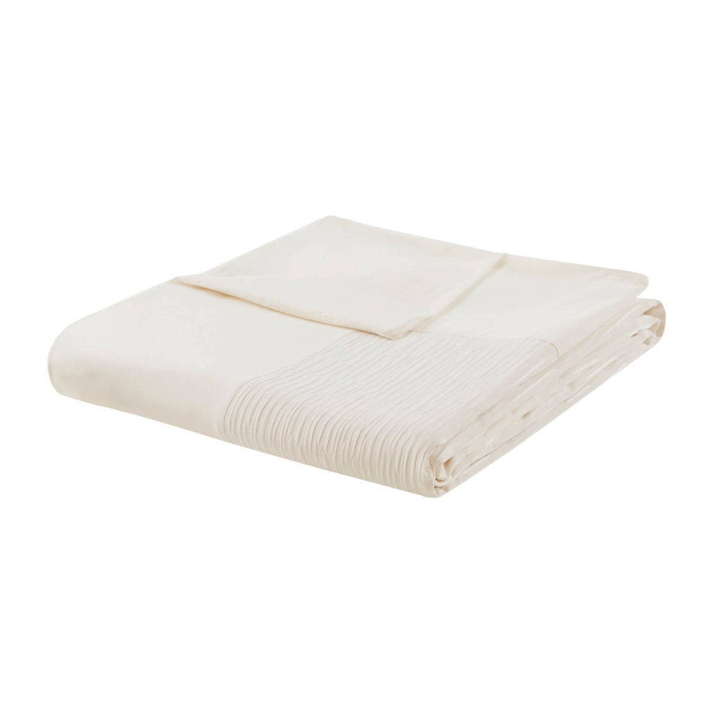 Cotton Blend Duvet Cover Set (White - King) X87936