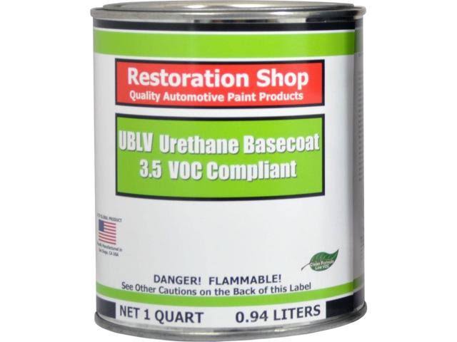 Silver Aqua Metallic 1 Quart Low VOC Urethane Basecoat Car Auto Body Paint J4853
